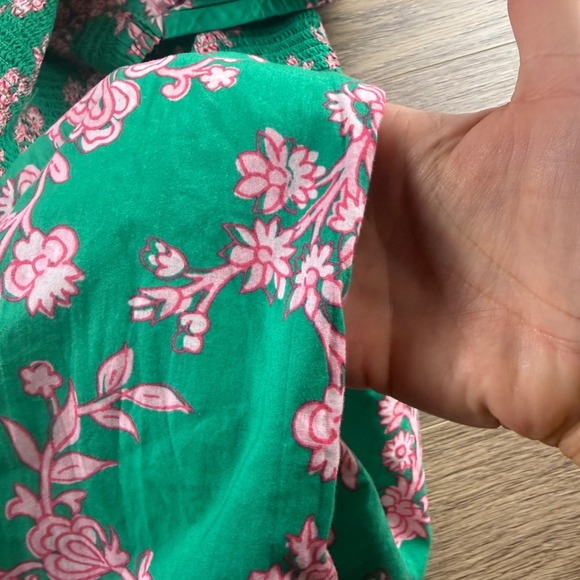 j crew factory green dress Green Strapless Satin Homecoming Dress with Bubble Hem – HS021 – Viniodress main image 0